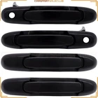 4X Exterior Door Handles For Toyota Sienna 1998-2003 Black Lh Side Front Rear New. Price: $30.25.