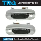Trq Outer Outside Exterior Door Handle Chrome Pair For Dodge Ram Pickup Truck New. Price: $64.95.