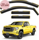 In-channel Window Rain Guards Fit For Chevy Silverado Gmc Sierra 1500 2019-2026 New. Price: $86.70.