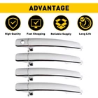 Set Of 4 Front Rear Exterior Outside Door Handle For 2008-2013 Nissan Rogue New. Price: $38.94.