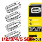 Chrome Exterior Door Handle For Chevy Silverado Avalanche Suburban Tahoe 1-5SET New. Price: $122.54.