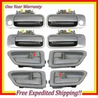 Door Handle Set For 97-01 Toyota Camry 4 Inner Sage + Outside Gray 1B2 DS08 New. Price: $87.85.