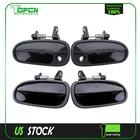 4PC Black Outside Front Rear Driver Passenger Door Handles For 96-00 Honda Civic New. Price: $26.69.