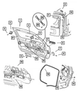 Genuine Mopar Lift-gate Handle 55136699AC New. Price: $148.11.