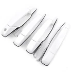 White Exterior Door Handle 4 Pcs Front Rear Driver Passenger Compatible With ... New. Price: $100.68.