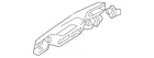 Genuine Mitsubishi Handle Outside MR978103WA New. Price: $59.03.