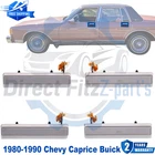 New Outside Door Handles For 1980-1990 Chevy Caprice Buick Olds Chrome Set Of 4. Price: $78.03.