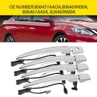 Auxito 4PCS Front Exterior Rear Chrome Door Handle For Nissan 2009-2014 Murano New. Price: $62.69.