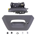 Textured Black Tailgate Handle Gray Bezel Set For 02-06 Avalanche New. Price: $38.60.
