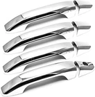 Sizver Chrome Door Handle Covers For 2014-2018 Chevy Silverado 1500 New. Price: $30.28.