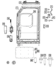 Genuine Mopar Door Handle Bezel 7FZ23JXWAA New. Price: $72.58.