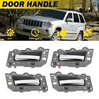Gray Interior Inside Door Handles 4PCS/SET Fits 05-10 Jeep Grand Cherokee 82168 New. Price: $37.99.