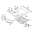 For Dodge Hornet 2023-2025 68350522AA Front Hood Release Handle New. Price: $15.18.