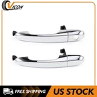 Door Handle For 2011-15 Kia Sorento Exterior Front Left & Right Pair Set Chrome New. Price: $14.29.
