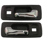 Inside Door Handles For Honda Accord Sedan-front Left & Right-black With Chrome New. Price: $17.45.
