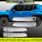 For 2015-2023 Jeep Renegade Chrome 4 Door Handle Covers Without Smart Keyholes New. Price: $471.61.