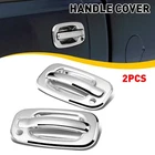 2PC Chrome Door Handle Covers For 99-06 Tahoe Chevy Silverado Gmc Yukon Sierra New. Price: $19.99.