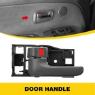 Door Handle Inside Inner Black Front Driver Left Lh For 00-06 Toyota Tundra New. Price: $10.44.