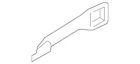 Genuine Mazda Exterior Door Handle G22C-59-410P-08 New. Price: $100.09.