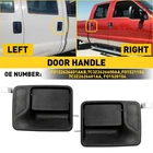 Black Outer Door Outside Handles Pair Lh 99-16 Rh Ford F150 F250 F350 Rear New. Price: $30.99.