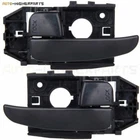 For 2001-2005 Hyundai Elantra Black Pcs Right Left Side Interior Door Handles New. Price: $10.81.
