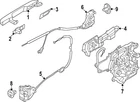 Genuine Kia Handle Outside 83661-R0710 New. Price: $124.64.