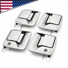 4PCS Chrome Exterior Door Handle Set 99-16 Ford F-250 F-350 Super Duty 79306 New. Price: $30.99.