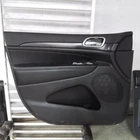 2018 Jeep Grandcher Driver Left Side Front Door Trim Panel Black KCX9 Oem Used. Price: $425.00.