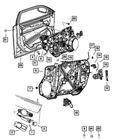 Genuine Mopar Exterior Door Handle Right 1RH64VCAAH New. Price: $69.94.