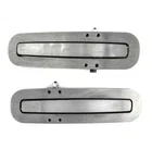 Kindig-it Design; "straight" Style Smooth Door Handles; Bare Metal New. Price: $594.99.