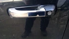 Front Driver Lh Door Handle In Pxr Black W/ Chrome 09 2010 11 12 13-24 Dodge Ram Used. Price: $55.55.
