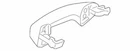 Oem New 2011-2019 Ford Fiesta Titanium Hatchback Handle Outside DE8Z-5422404-BA. Price: $68.65.