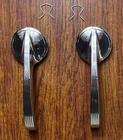1950-60 Chevy/chevrolet Bel 150 210 Chrome Inside Door Handle Pair New. Price: $20.95.