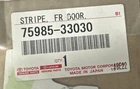 Genuine Oem Lexus ES350 350H 13-18 Front Door Outer Black Tape 75985-33030 New. Price: $15.00.
