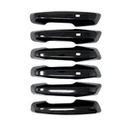7PC Gloss Black Snap-on Door Handle Covers W/ Smart Key For 24-26 Chevy Equinox New. Price: $79.99.
