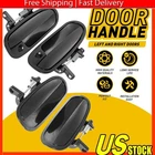 Front Rear Outside Door Handles Set Black For Honda 1996-2000 Civic Lh New. Price: $8.54.