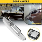 Chrome Door Handle Front Passenger Right For 2007-2013 Chevy Outside Gmc New. Price: $16.99.