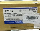 Dorman 77137 Exterior Door Handle Textured Black Replacement New. Price: $18.43.