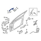 For Hyundai Sonata 20-25 Rear Right Outer Exterior Door Handle New. Price: $61.21.