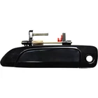 Exterior Door Handle For 2001-2005 Honda Civic Front Driver Sedan Smooth Black New. Price: $13.80.