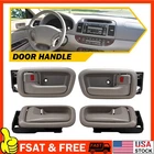 Inside Door Handle & Bezels Front Rear Driver Passenger For Toyota Tundra Beige New. Price: $8.54.