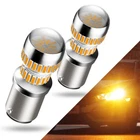 2X Auxito Amber Yellow Led Front Turn Signal Drl Parking Light Bulbs 1157 BAY15D New. Price: $57.94.