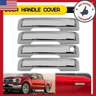 21-24 Ford F150 Gloss Silver Front Rear Door Handle Covers W/o Smartkeyholes New. Price: $19.99.