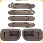 4XINNER&2XOUTER Door Handles For Toyota Sienna 1998-2003 Front Lh Beige Brown New. Price: $48.99.