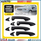 Fit 2017-22 Honda Ridgeline Gloss Black Door Handle Covers Front Smartkey 4-40X New. Price: $97.84.
