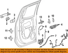 Gm Oem 15-23 Ats Rear Door Lock Hardware-cover 84496194 New. Price: $36.05.