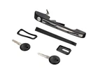 Door Handle. Porsche 924S / Includes Keys, Black Chrome Insert - 9445370 New. Price: $122.49.