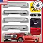Chrome Door Handle Covers 4PC Kit 2021 2022 2023 2024 Ford F150 W/o Smartkey New. Price: $18.99.