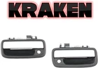 Outside Door Handles For Toyota Tacoma 1995-2004 Black Chrome Front Pair New. Price: $56.95.