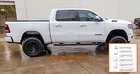 Painted Door Handle Covers Set For 19-24 Ram 2500 3500 Any Color Match 6 Pc New. Price: $269.99.